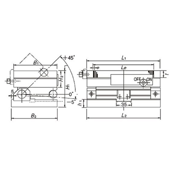 カネテック（株） サインバーチャック SBP サインバーチャック SBP-R1530S-B