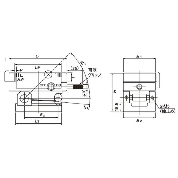 カネテック（株） サインバーチャック SBP サインバーチャック SBP-R713L-B