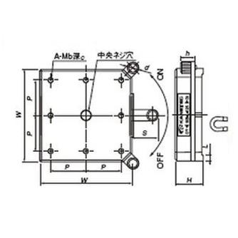 カネテック（株） ホルダ台 MB ホルダ台 MB-L-45