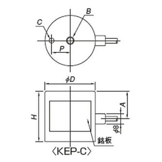 カネテック（株） 永電磁ホルダ KEP 永電磁ホルダ KEP-3C