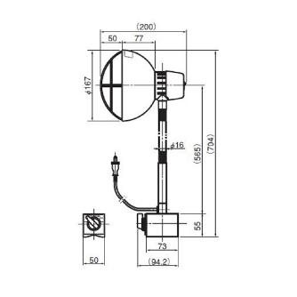 カネテック（株） 電気スタンド ME 電気スタンド ME-2CA