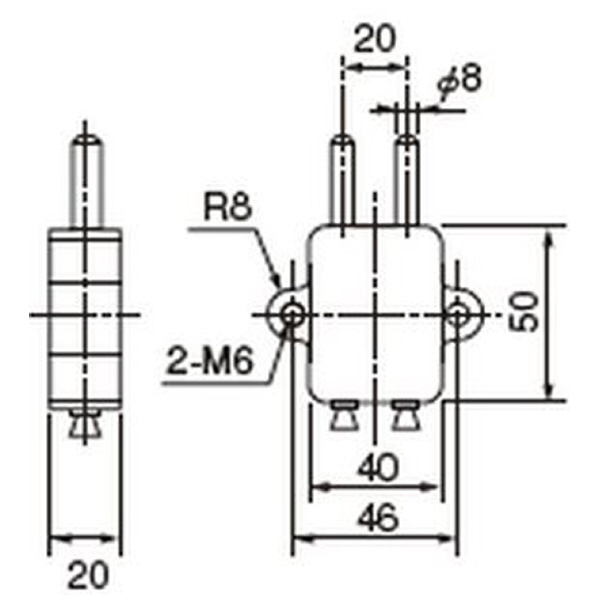 カネテック（株） ブラシホルダ/給電機器 BH-1A ブラシホルダ／給電機器 BH-1A