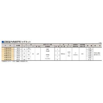 カネテック（株） 格子形マグネット/サニタリ PCMG 格子形マグネット／サニタリ PCMG-A2020