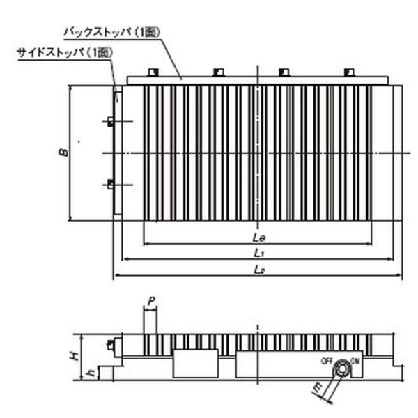 カネテック（株） 永磁チャック RMT 永磁チャック RMT-2525