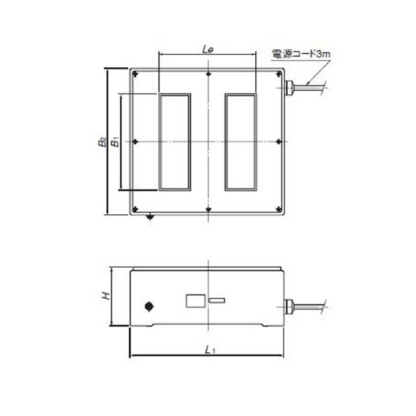 カネテック（株） 脱磁器本体 KMDE 脱磁器本体 KMDE-2525