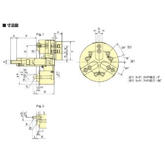 （株）北川鉄工所 中実パワーチャック(ショートテーパ) N-A 中実パワーチャック（ショートテーパ） N-06A0500