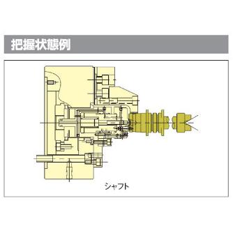 （株）北川鉄工所 中空パワーチャック B-200 中空パワーチャック B-206