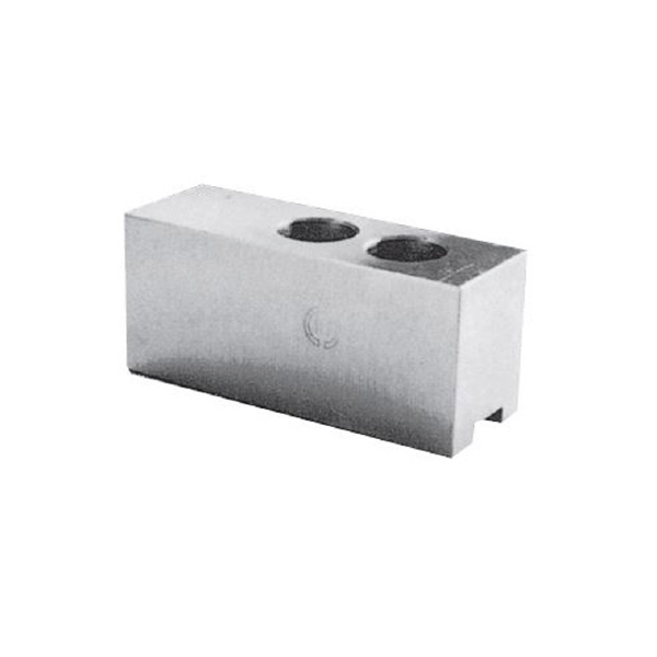 （株）北川鉄工所 パワーチャック用ソフトジョー SB ＨＷ－１０／１２用生爪　高爪　４個セット SJ10A2Q080