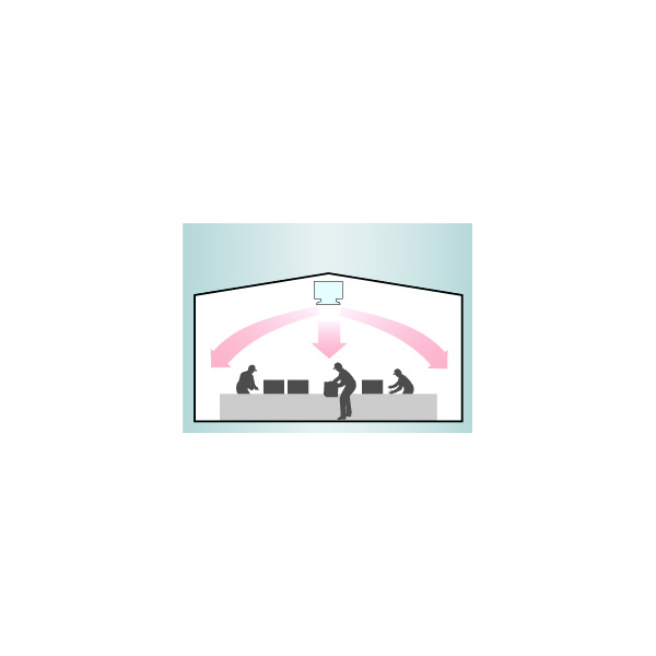 （株）鎌倉製作所 ユニットヒーター横 KUH ユニットヒーター横 KUH-243W