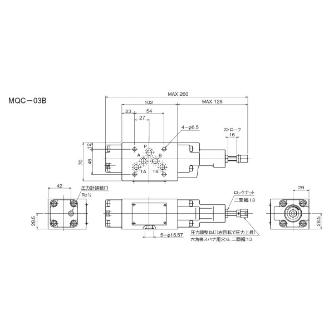 ダイキン工業（株） モジュラースタック形カウンタバランス弁 MQC モジュラースタック形カウンタバランス弁 MQC-03B-1A-40