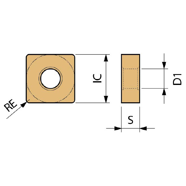 京セラ（株） チップ PVDコーティング 旋削用 SNMG チップ　ＰＶＤコーティング　旋削用 SNMG120408MS PR005S