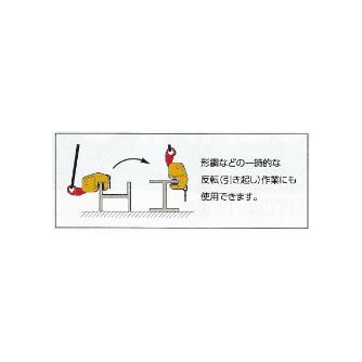 （株）スーパーツール 縦横兼用吊クランプ(ロックハンドル式) GVC0.5R 立・横兼用吊クランプ GVC0.5R