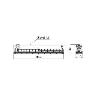 岩崎電気（株） 防爆形LED照明器具 EXICL 防爆形ＬＥＤ照明器具 EXICL8021SA9-L