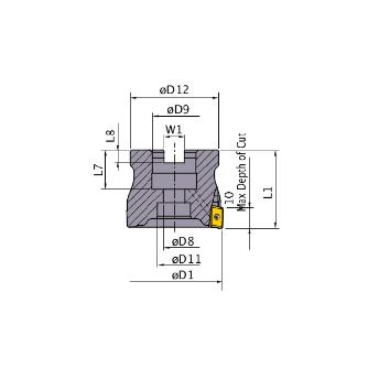 三菱マテリアル（株） カッタ 多機能用(アーバタイプ) APX3000 カッタ　多機能用（アーバタイプ） APX3000-032A05RA