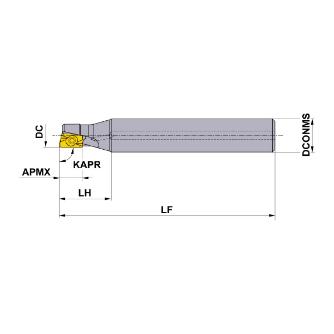 三菱マテリアル（株） カッタ 多機能用(シャンクタイプ) APX3000 カッタ　多機能用（シャンクタイプ） APX3000R141SA16SA