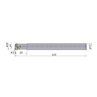 三菱マテリアル（株） カッタ 多機能用(シャンクタイプ) ARX カッタ　多機能用（シャンクタイプ） ARX25R102SA10S