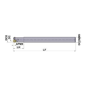 三菱マテリアル（株） カッタ 多機能用(シャンクタイプ) ARX カッタ　多機能用（シャンクタイプ） ARX25R173SA16S