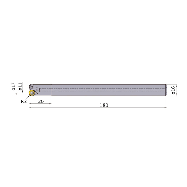 三菱マテリアル（株） カッタ 多機能用(シャンクタイプ) ARX カッタ　多機能用（シャンクタイプ） ARX30R173SA16S