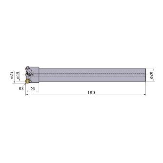三菱マテリアル（株） カッタ 多機能用(シャンクタイプ) ARX カッタ　多機能用（シャンクタイプ） ARX30R254SA20S