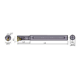 三菱マテリアル（株） ボーリングバー MMTIR ボーリングバー MMTIR1316AK11-SP15