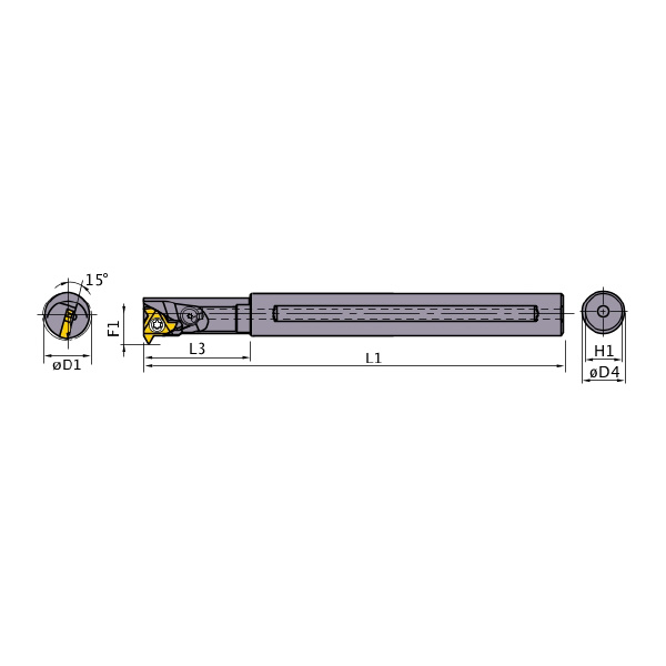 三菱マテリアル（株） ボーリングバー MMTIR ボーリングバー MMTIR1316AK11-SP25