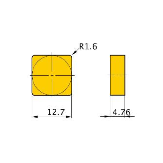 三菱マテリアル（株） 旋削用インサート SNMN 旋削用インサート（超硬コーティング） SNMN120416 UC5105