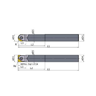 三菱マテリアル（株） ラッシュミルボール SRFH ラッシュミルボール SRFH20S20L80