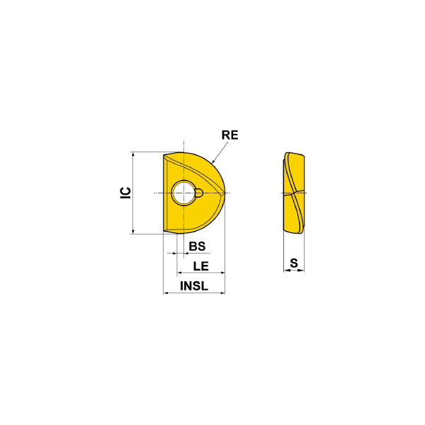 三菱マテリアル（株） カッタチップ SRFT カッタチップ（超硬コーティング） SRFT32 VP15TF