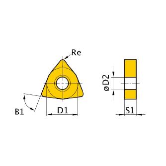 三菱マテリアル（株） 旋削用インサート WNMA 旋削用インサート（超硬コーティング） WNMA080404 UC5115