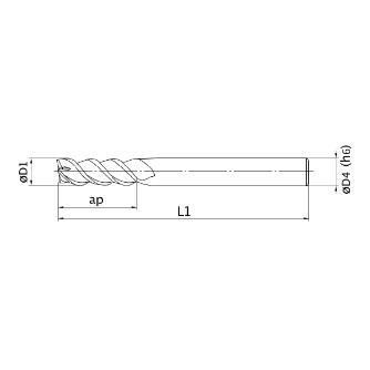 三菱マテリアル（株） エムスターエンドミル MSMHZD エムスターエンドミル MSMHZD D0300