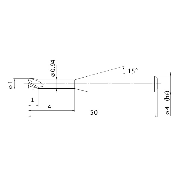 三菱マテリアル（株） エムスターエンドミル MS4XL エムスターエンドミル MS4XL D0100N040