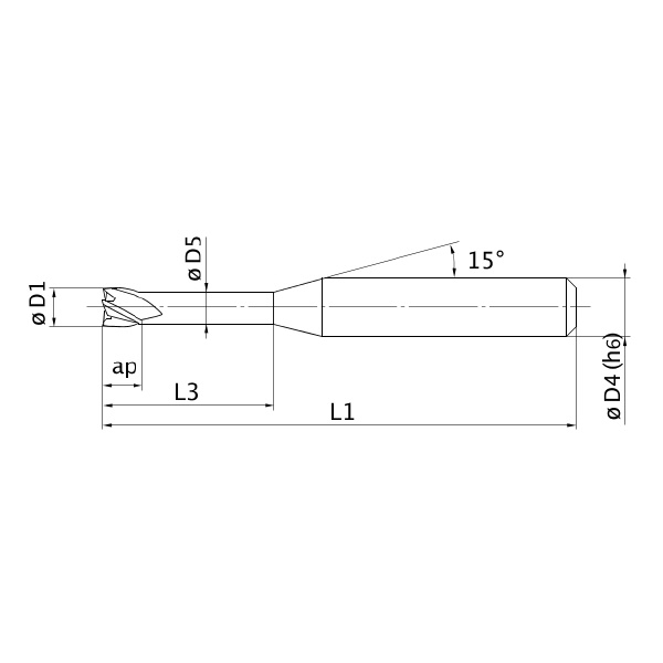 三菱マテリアル（株） エムスターエンドミル MS4XL エムスターエンドミル MS4XL D0100N040