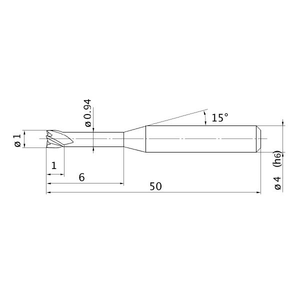 三菱マテリアル（株） エムスターエンドミル MS4XL エムスターエンドミル MS4XL D0100N060