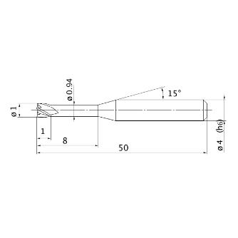 三菱マテリアル（株） エムスターエンドミル MS4XL エムスターエンドミル MS4XL D0100N080