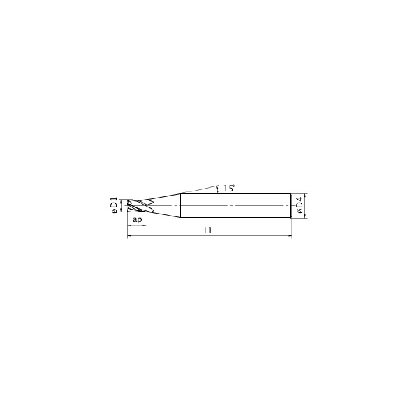 三菱マテリアル（株） エムスターエンドミル MS4SC エムスターエンドミル MS4SC D0100