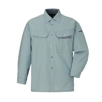 日新被服（株） 長袖シャツ 034-01 長袖シャツ 034-01-3L ｱｰｽｸﾞﾘﾝ