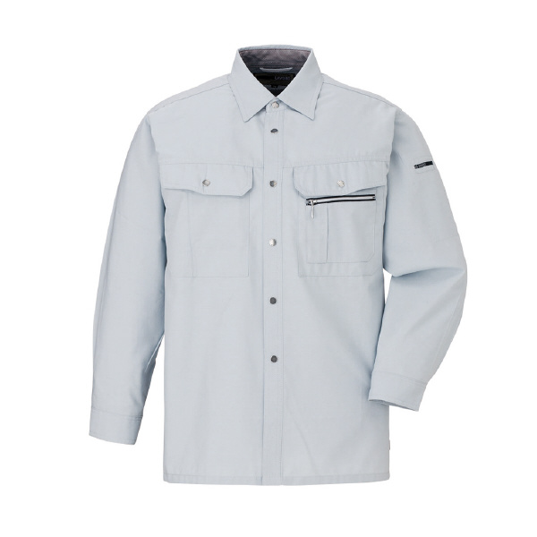 日新被服（株） 長袖シャツ 034-40 長袖シャツ 034-40-M ｼﾙﾊﾞｰ