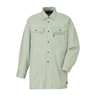 日新被服（株） 長袖シャツ 314-01 長袖シャツ 314-01-3L ｱｰｽｸﾞﾘﾝ