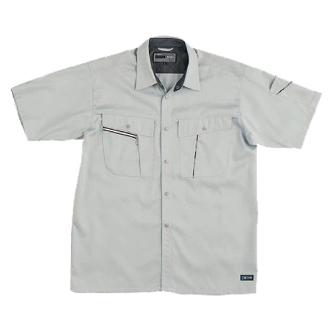 日新被服（株） 半袖シャツ 613-40 半袖シャツ 613-40-LL ｼﾙﾊﾞｰ