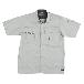 日新被服（株） 半袖シャツ 613-40 半袖シャツ 613-40-LL ｼﾙﾊﾞｰ