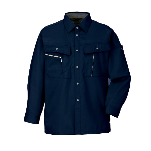 日新被服（株） 長袖シャツ 614-02 長袖シャツ 614-02-4L ﾈｲﾋﾞｰ