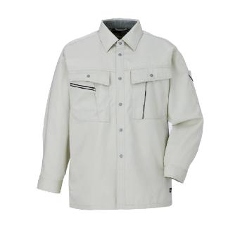 日新被服（株） 長袖シャツ 614-40 長袖シャツ 614-40-S ｼﾙﾊﾞｰ