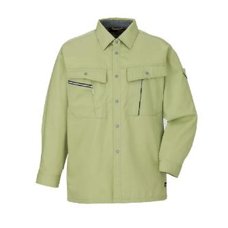 日新被服（株） 長袖シャツ 614-55 長袖シャツ 614-55-LL ﾋﾞ-ﾝｽﾞ