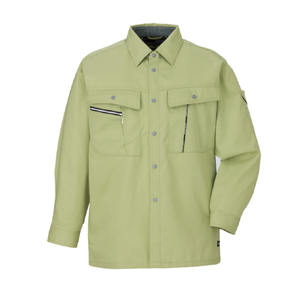 日新被服（株） 長袖シャツ 614-55 長袖シャツ 614-55-LL ﾋﾞ-ﾝｽﾞ