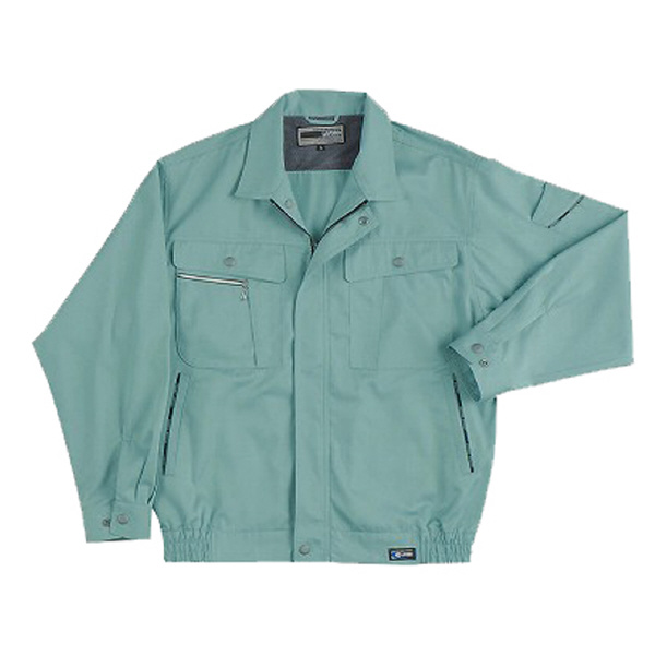 日新被服（株） 長袖ブルゾン 616-01 長袖ブルゾン 616-01-LL ｱｰｽｸﾞﾘﾝ