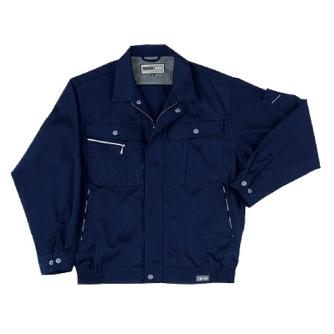 日新被服（株） 長袖ブルゾン 616-02 長袖ブルゾン 616-02-LL ﾈｲﾋﾞｰ