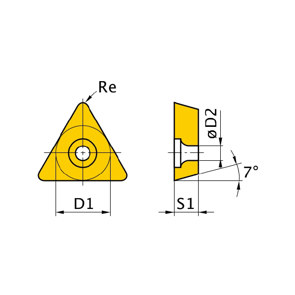 三菱マテリアル（株） 旋削用インサート(CBNコーティング) NP-TCGW 旋削用インサート（ＣＢＮコーティング） NP-TCGW16T308GA3 MBC020