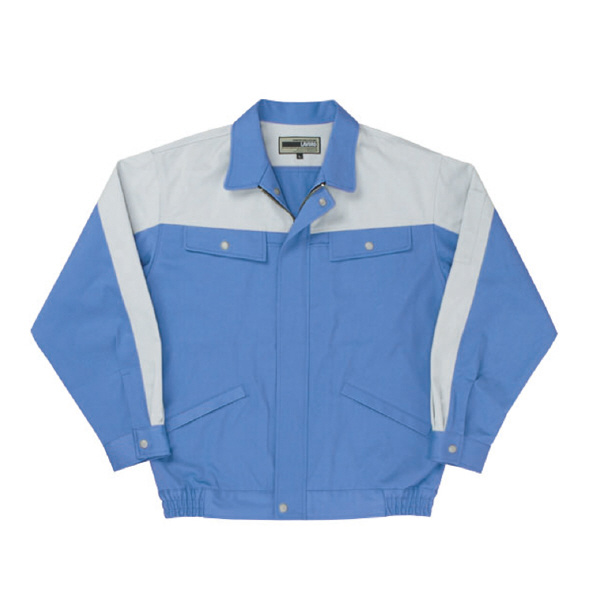 日新被服（株） ブルゾン 5306-92 ブルゾン 5306-92-S ﾗｲﾄﾌﾞﾙｰXｼﾙﾊﾞｰ