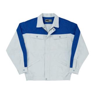 日新被服（株） ブルゾン 5306-93 ブルゾン 5306-93-L ｼﾙﾊﾞｰXﾌﾞﾙｰ