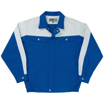 日新被服（株） ブルゾン 5306-94 ブルゾン 5306-94-LL ﾌﾞﾙｰXｼﾙﾊﾞｰ